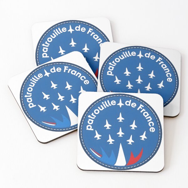 Item preview, Patrouille de France Aerobatic Team Military Patch designed and sold by CharlieDesings.