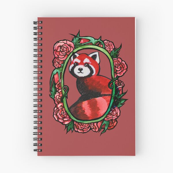 Item preview, Red Panda Roses designed and sold by lacychenault.