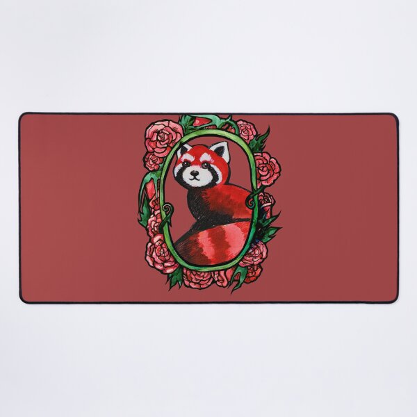 Item preview, Red Panda Roses designed and sold by lacychenault.