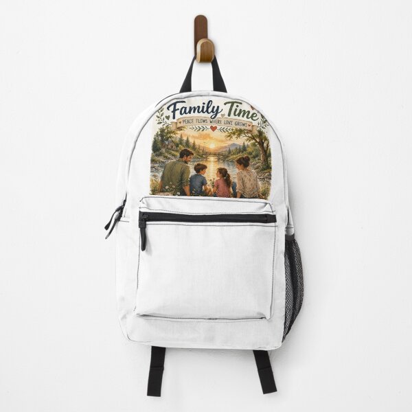 Item preview, Family by the Riverside – Peace Flows Where Love Grows designed and sold by NestDesigns01.
