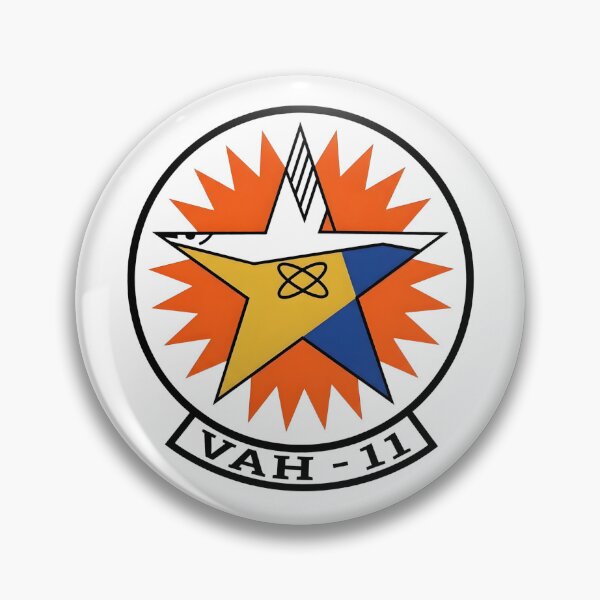 Item preview, US Navy Heavy Attack Squadron 11 (VAH-11) Checkertails Patch designed and sold by CharlieDesings.
