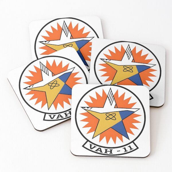 Item preview, US Navy Heavy Attack Squadron 11 (VAH-11) Checkertails Patch designed and sold by CharlieDesings.