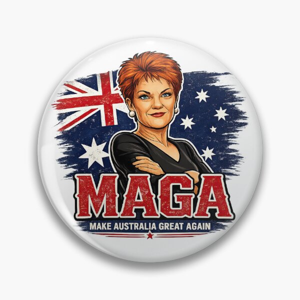Item preview, MAGA Pauline Hanson designed and sold by OldSchool90s.