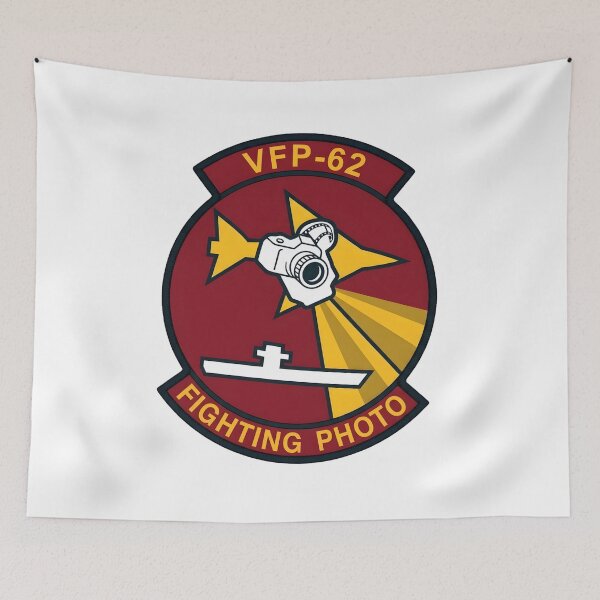 Item preview, US Navy Light Photographic Reconnaissance Squadron 62 (VFP-62) Fighting Photo Patch designed and sold by CharlieDesings.