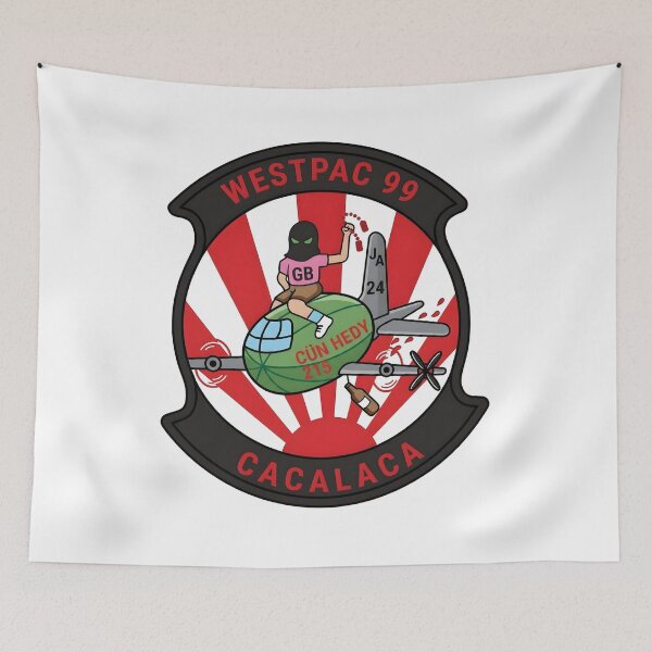 Item preview, US Navy WESTPAC 99 Cacalaca Deployment Patch designed and sold by CharlieDesings.