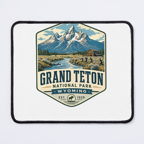Item preview, Grand Teton National Park Wyoming Est. 1929 Travel Souvenir Nature Explorer designed and sold by Simsimah26Parks.