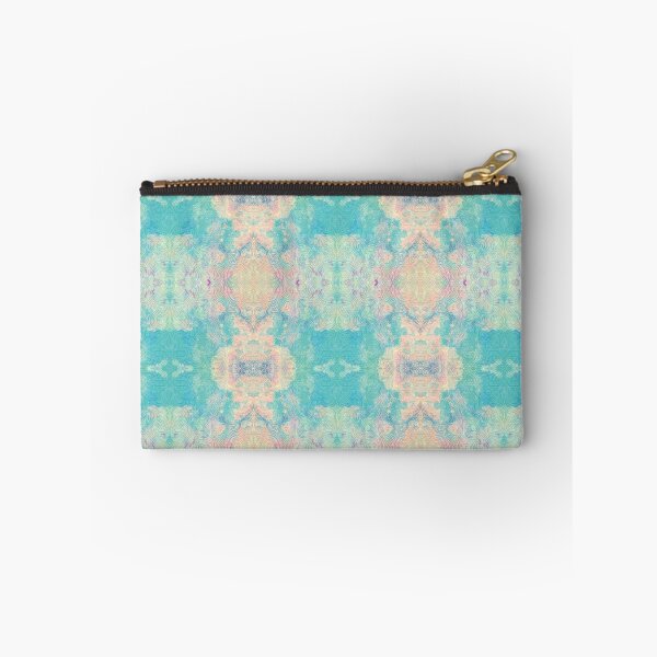 Item preview, Boho Teal Soft Pastels with lined overlay Pattern designed and sold by Stylistix Creations.
