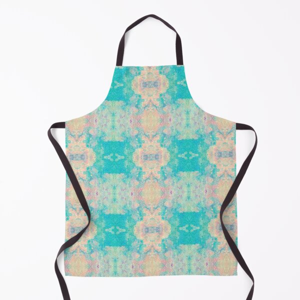 Item preview, Boho Teal Soft Pastels with lined overlay Pattern designed and sold by Stylistix Creations.