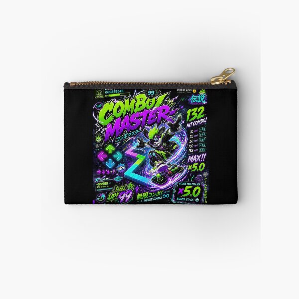 Item preview, COMBO MASTER | Retro Arcade Gaming Design with RGB Neon Style for Stickers & T-Shirts designed and sold by Stylestickers55.