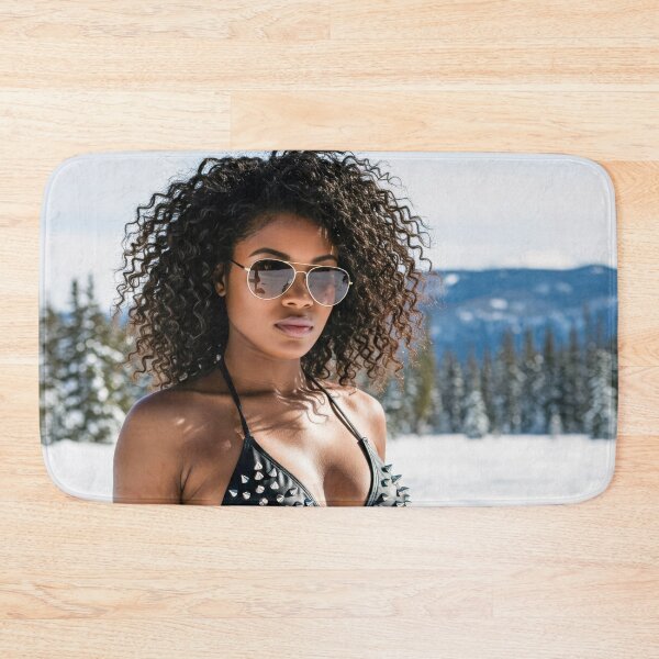 Item preview, Model wearing a Black Spiked Bikini designed and sold by Neon Jungle.