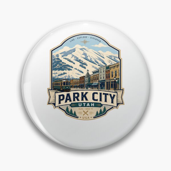 Item preview, Live Explore Discover Park City Utah Elev 7000 Ft USA Ski Mountain Travel Adventure designed and sold by Simsimah26Parks.
