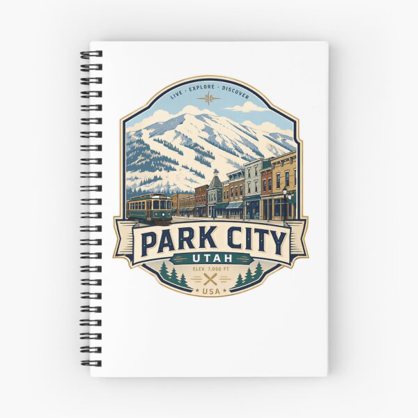 Item preview, Live Explore Discover Park City Utah Elev 7000 Ft USA Ski Mountain Travel Adventure designed and sold by Simsimah26Parks.