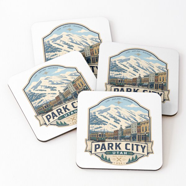 Item preview, Live Explore Discover Park City Utah Elev 7000 Ft USA Ski Mountain Travel Adventure designed and sold by Simsimah26Parks.