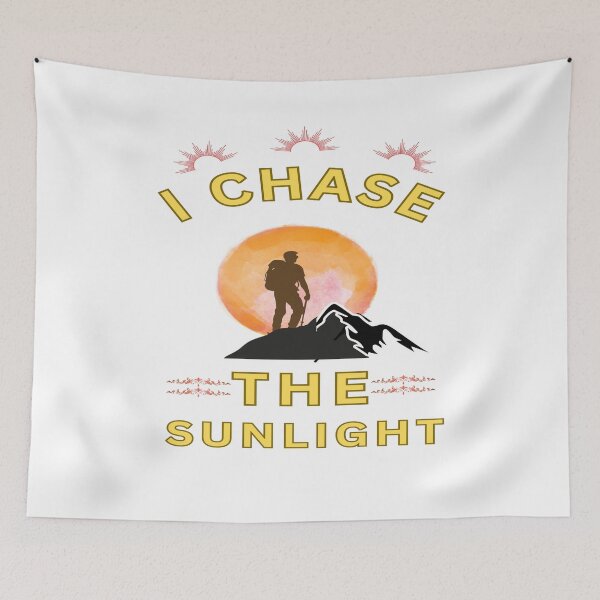 Item preview, I Chase The Sunlight designed and sold by FiberatWorkTechs.