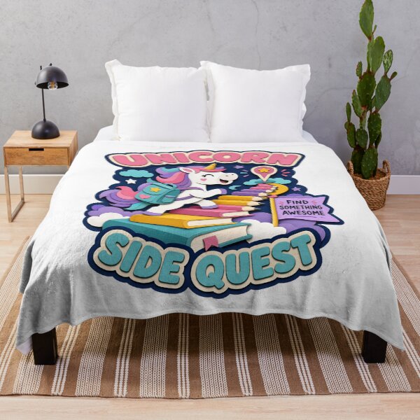 Item preview, Back to School Unicorn Side Quest: Find Something Awesome designed and sold by Fenay Designs.