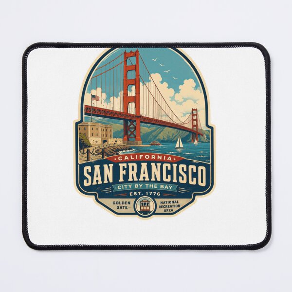 Item preview, San Francisco California City By The Bay Golden Gate designed and sold by Simsimah26Parks.