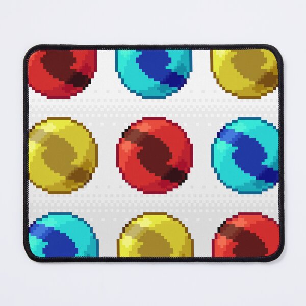Item preview, Pixelart marble pattern (Primary colours) designed and sold by CyberphnxArtz.