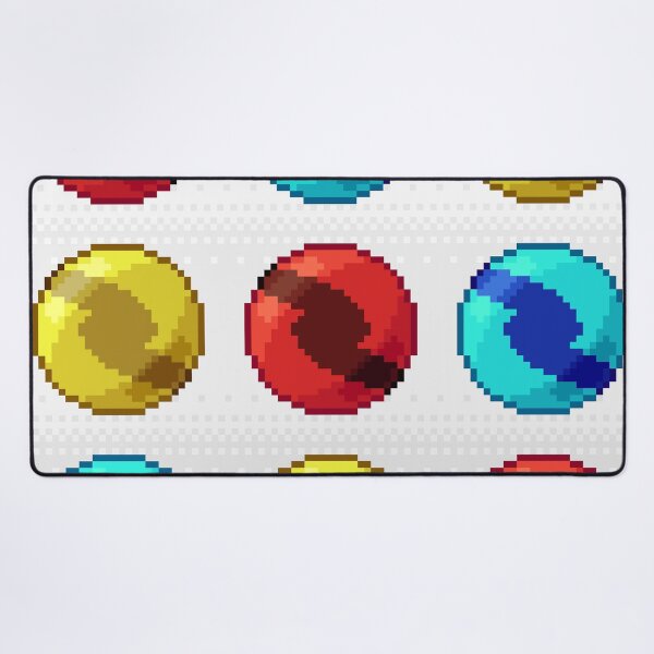 Item preview, Pixelart marble pattern (Primary colours) designed and sold by CyberphnxArtz.