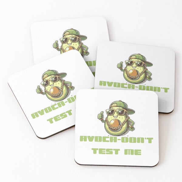 Item preview, Funny Hip Hop Avocado Avoca-Dont Test Me designed and sold by drchzak.