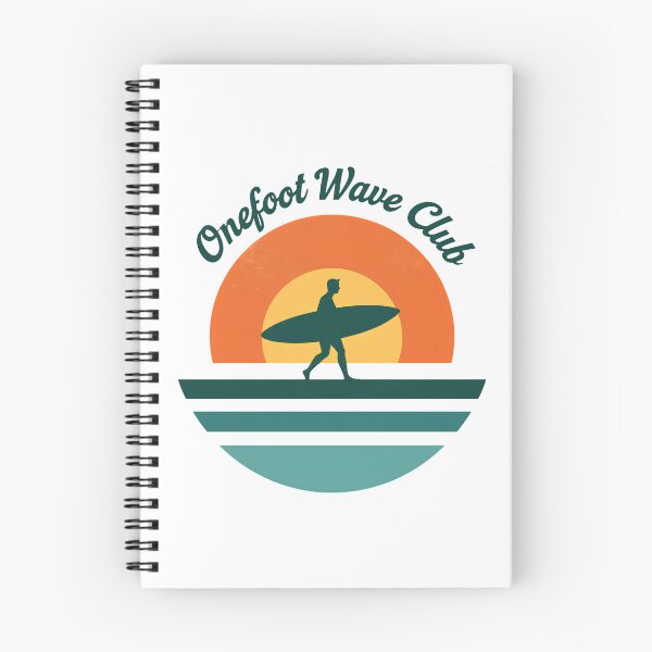 Item preview, Onefoot Wave Club Funny Amputee Surfer Adaptive Sports Sunset T-Shirt designed and sold by pawsome purrfect.