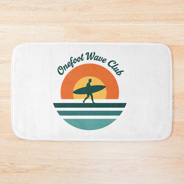 Item preview, Onefoot Wave Club Funny Amputee Surfer Adaptive Sports Sunset T-Shirt designed and sold by pawsome purrfect.