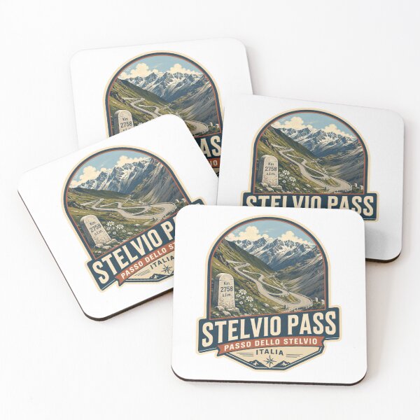 Item preview, Stelvio Pass Passo Dello Stelvio Italia Mountain Pass Travel Cycling Motorcycle Adventurer designed and sold by Simsimah26Parks.