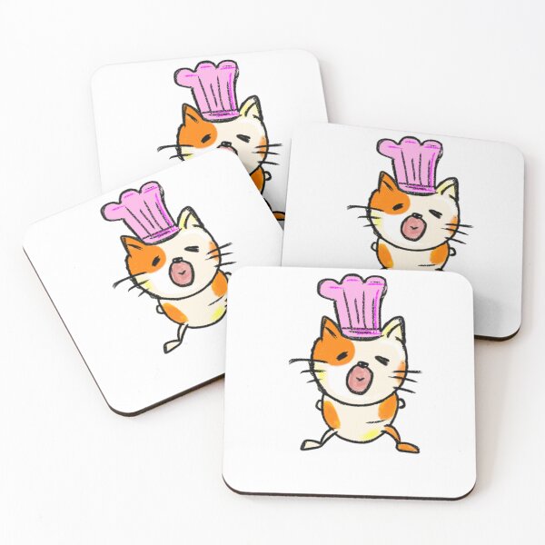 Item preview, Funny Chef Cat Yawning  designed and sold by AbbyWorldStudio.