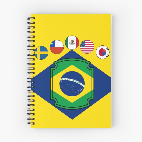 Item preview, Brazil - World Champions Host Nations Minimalist Football Crest designed and sold by p-Phictures4.