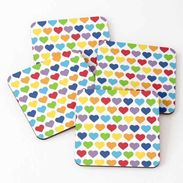 Item preview, Colorful Hearts designed and sold by Sonia Pascual Izquierdo.