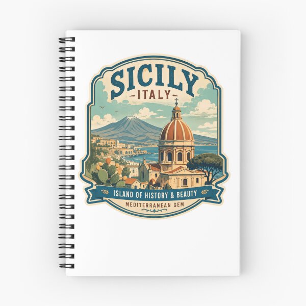 Item preview, Sicily Italy Island Of History & Beauty Mediterranean Gem Italian Travel Heritage Vacation designed and sold by Simsimah26Parks.