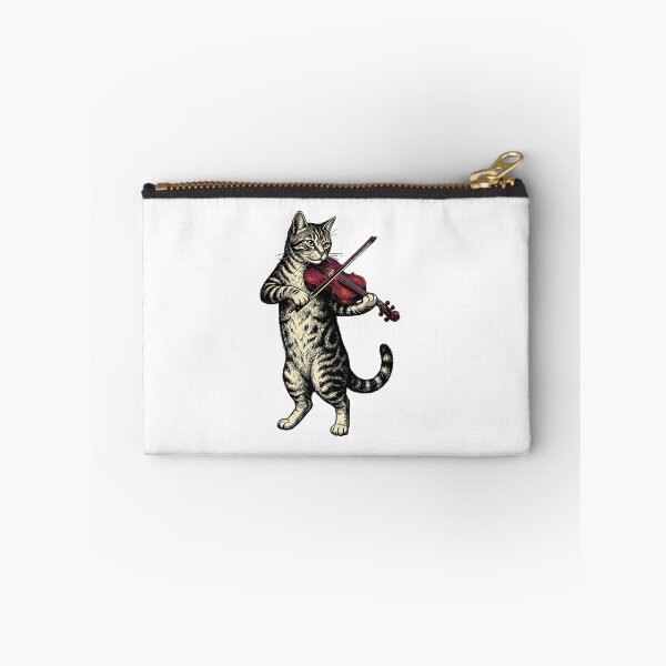 Item preview, Violin Player Cat designed and sold by Tiffany Roy.
