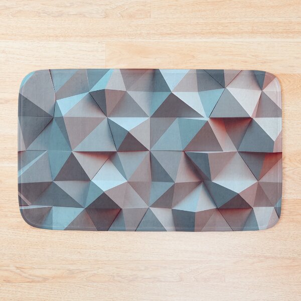 Item preview, Abstract White Geometric 3D designed and sold by shelteredinside.