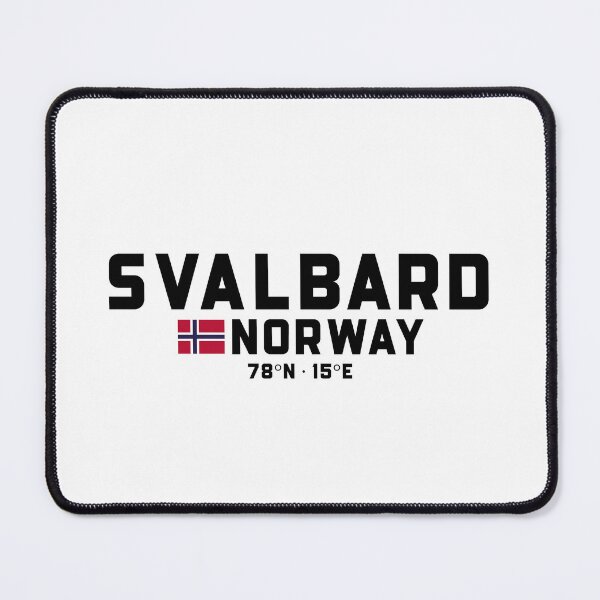 Item preview, Svalbard Norway coordinates and flag designed and sold by Andersce.