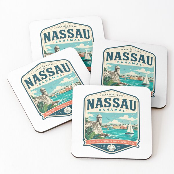 Item preview, Nassau Bahamas Travel Vacation Island Souvenir designed and sold by Simsimah26Parks.