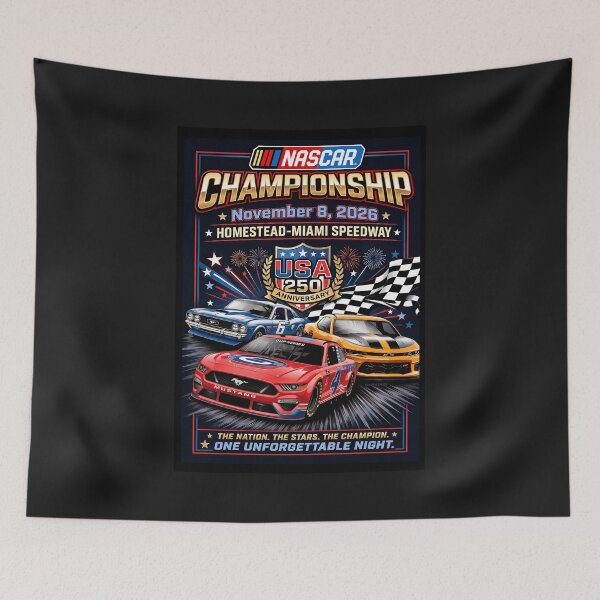 Item preview, NASCAR CHAMPIONSHIP - Celerbating USA 250th Anniversary 1776 to 2026 - November 8, 2026 designed and sold by DBM Photo Art 1.