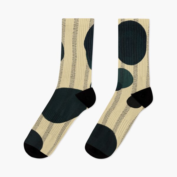 Item preview, Abstract composition with dark green bubbles and disrupted stripes E9 designed and sold by StefanStudioArt.