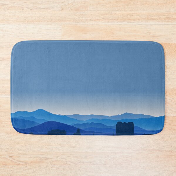 Item preview, Asheville City Skyline and WNC Mountains Blue Daytime designed and sold by hatsharpener.