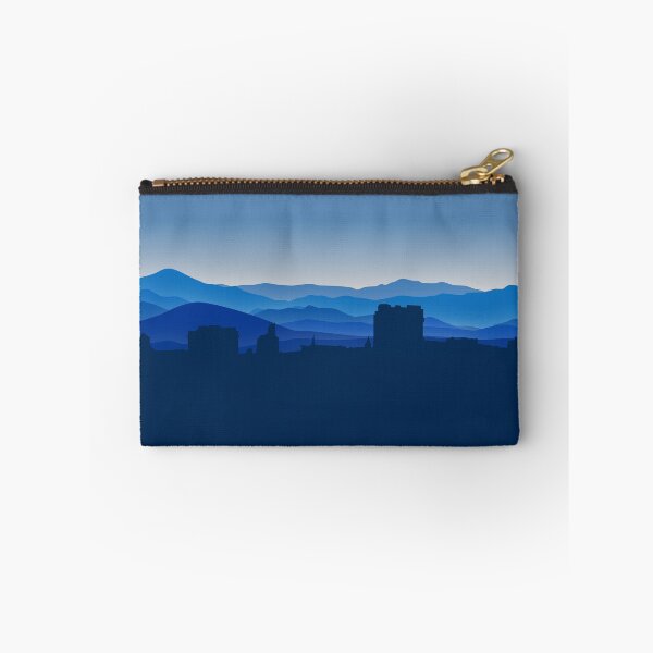 Item preview, Asheville City Skyline and WNC Mountains Blue Daytime designed and sold by hatsharpener.