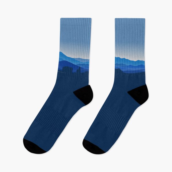 Item preview, Asheville City Skyline and WNC Mountains Blue Daytime designed and sold by hatsharpener.