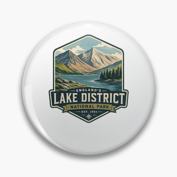 Item preview, England's Lake District National Park Est. 1951 Travel Hiking Outdoors Souvenir designed and sold by Simsimah26Parks.