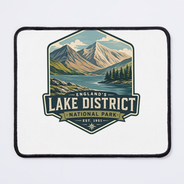 Item preview, England's Lake District National Park Est. 1951 Travel Hiking Outdoors Souvenir designed and sold by Simsimah26Parks.