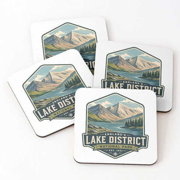 Item preview, England's Lake District National Park Est. 1951 Travel Hiking Outdoors Souvenir designed and sold by Simsimah26Parks.