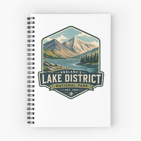 Item preview, England's Lake District National Park Est. 1951 Travel Hiking Outdoors Souvenir designed and sold by Simsimah26Parks.