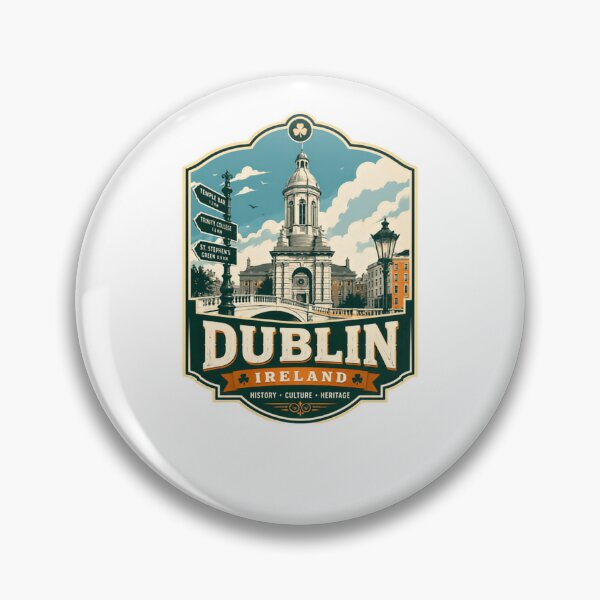 Item preview, Dublin Ireland History Culture Heritage European City Travel Souvenir designed and sold by Simsimah26Parks.