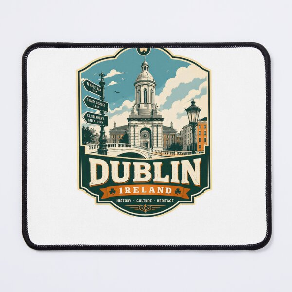 Item preview, Dublin Ireland History Culture Heritage European City Travel Souvenir designed and sold by Simsimah26Parks.