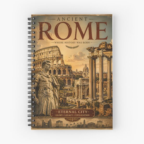 Item preview, Ancient Rome Eternal City Vintage Poster designed and sold by Print culturee.