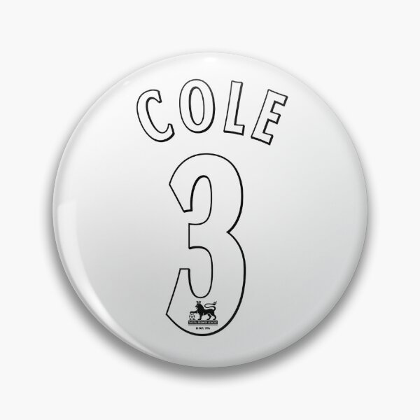 Item preview, Ashley Cole #3 Arsenal Name & Number designed and sold by FanFueledStickers.
