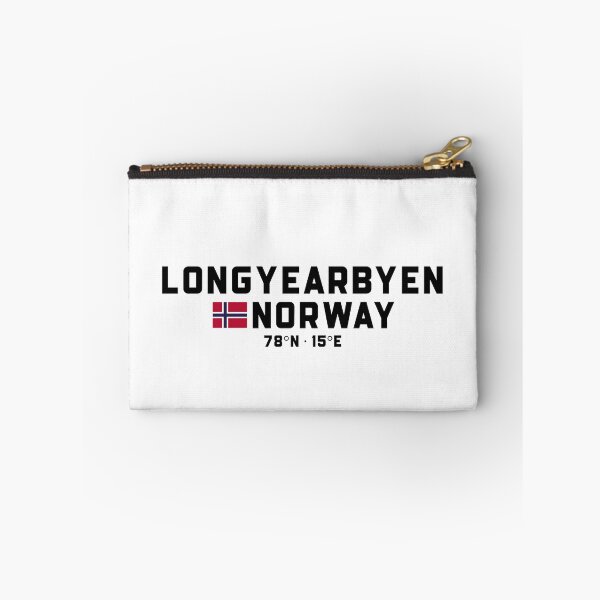 Item preview, Longyearbyen Norway coordinates and flag designed and sold by Andersce.