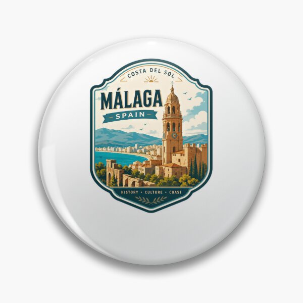 Item preview, Málaga Spain Costa Del Sol History Culture Coast designed and sold by Simsimah26Parks.