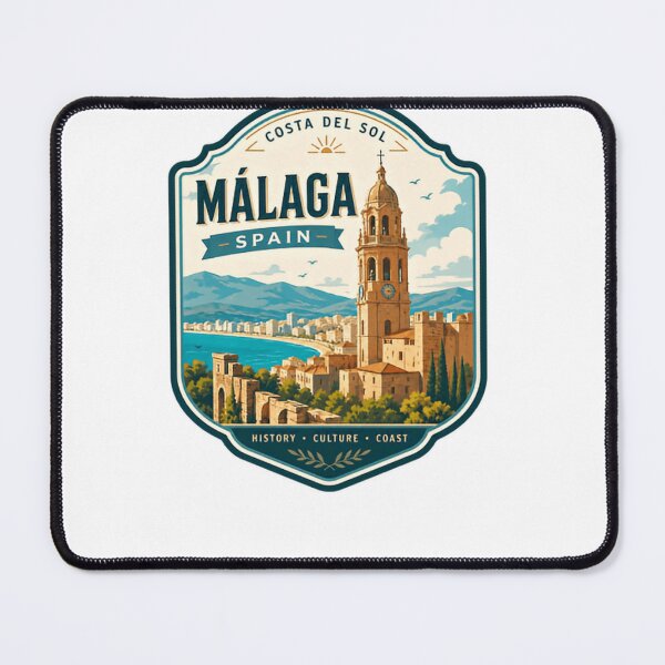 Item preview, Málaga Spain Costa Del Sol History Culture Coast designed and sold by Simsimah26Parks.